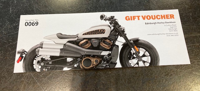 Harley davidson gift deals voucher