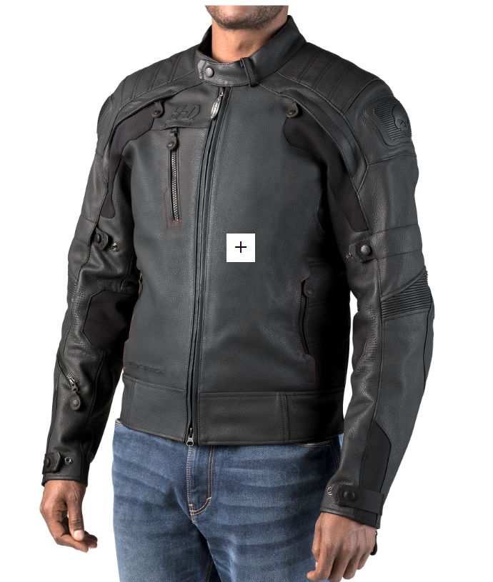 Harley-Davidson® FXRG® Gratify Slim Fit Leather Jacket with