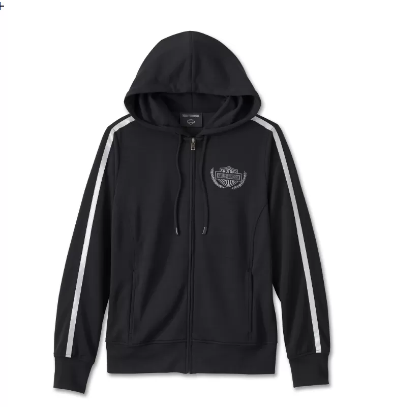 Pink harley davidson hoodie best sale